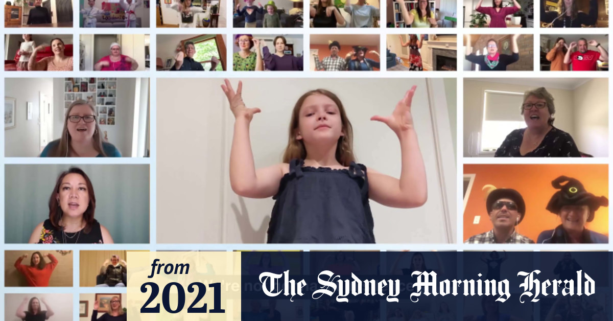 Video Auslan Couch Choir You're The Voice